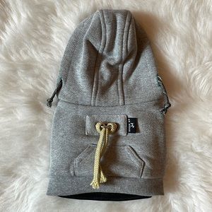 NWOT XXS K9Wear Grey Dog Sweatshirt & Harness!